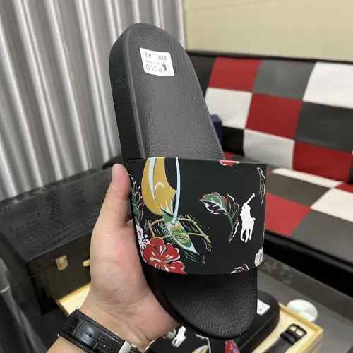 Replica Ralph Lauren Polo Slippers For Men #1408857 $42.00 USD for Wholesale