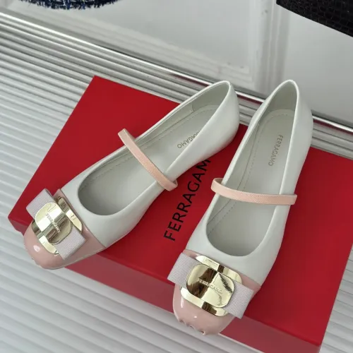 Salvatore Ferragamo Flat Shoes For Women #1408916