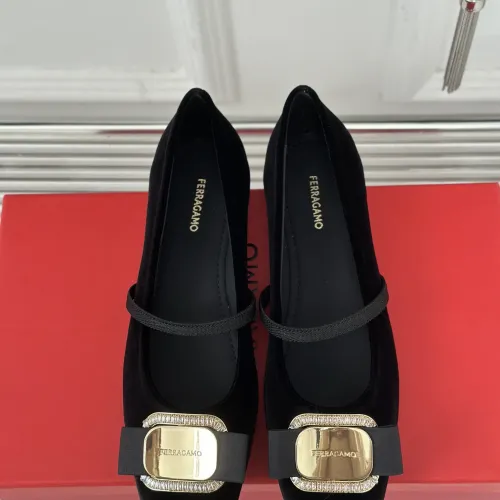 Replica Salvatore Ferragamo Flat Shoes For Women #1408920 $105.00 USD for Wholesale