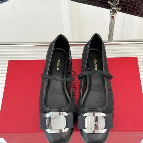 Replica Salvatore Ferragamo Flat Shoes For Women #1408922 $108.00 USD for Wholesale