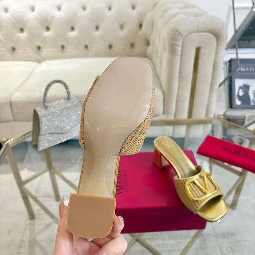 Replica Valentino Slippers For Women #1409019 $85.00 USD for Wholesale