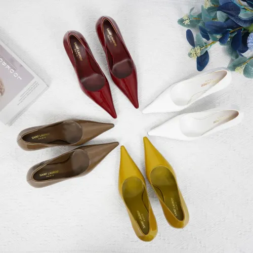 Replica Yves Saint Laurent YSL High-Heeled Shoes For Women #1409124 $105.00 USD for Wholesale