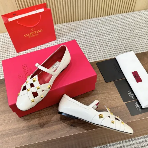 Replica Valentino Flat Shoes For Women #1409206 $105.00 USD for Wholesale