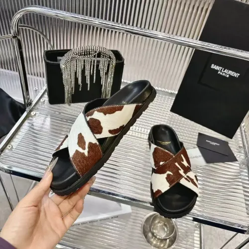 Replica Yves Saint Laurent YSL Slippers For Women #1409232 $85.00 USD for Wholesale