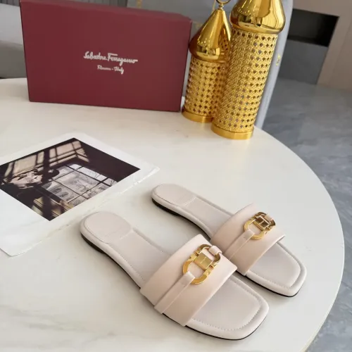 Replica Salvatore Ferragamo Slippers For Women #1409339 $82.00 USD for Wholesale