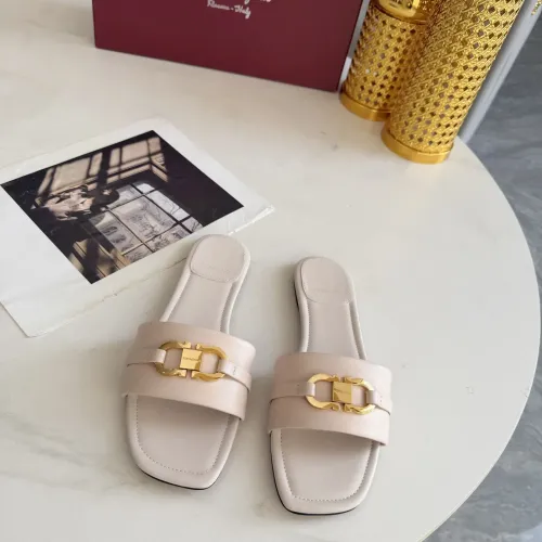 Replica Salvatore Ferragamo Slippers For Women #1409339 $82.00 USD for Wholesale
