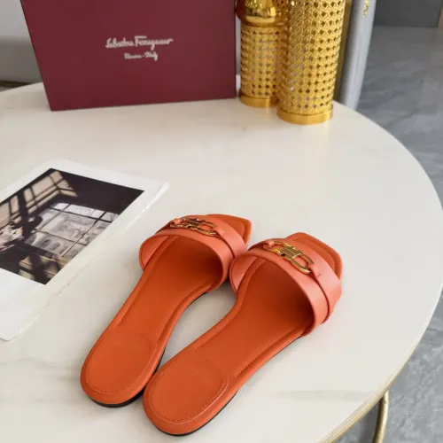 Replica Salvatore Ferragamo Slippers For Women #1409344 $82.00 USD for Wholesale
