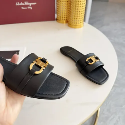 Replica Salvatore Ferragamo Slippers For Women #1409347 $82.00 USD for Wholesale