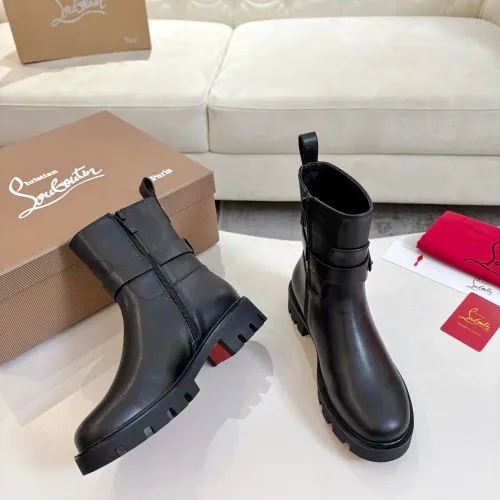 Replica Christian Louboutin Boots For Women #1409403 $115.00 USD for Wholesale