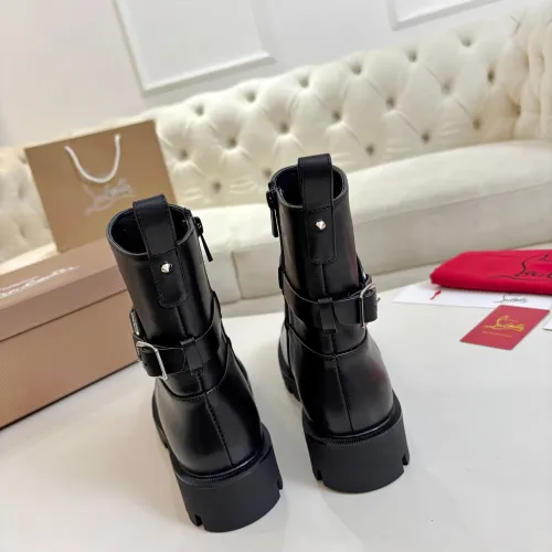 Replica Christian Louboutin Boots For Women #1409403 $115.00 USD for Wholesale