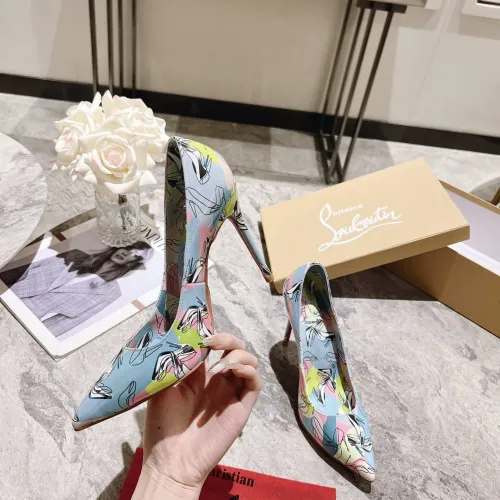 Replica Christian Louboutin High-heeled shoes For Women #1409502 $98.00 USD for Wholesale