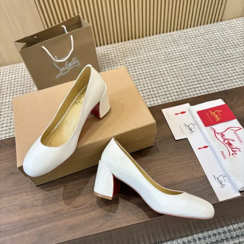 Replica Christian Louboutin High-heeled shoes For Women #1409512 $98.00 USD for Wholesale