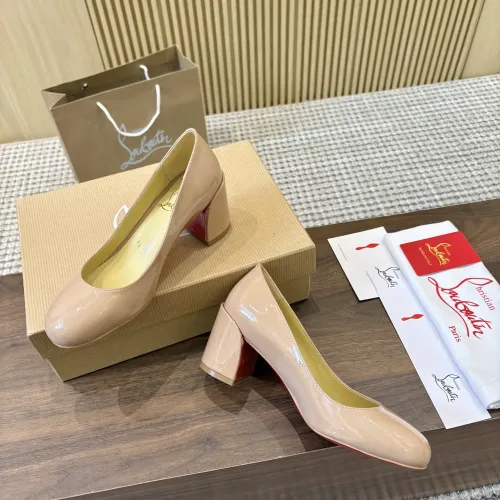 Replica Christian Louboutin High-heeled shoes For Women #1409513 $98.00 USD for Wholesale
