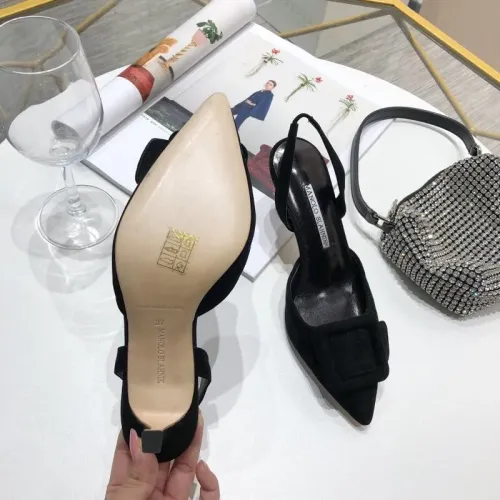 Replica Manolo Blahnik Sandals For Women #1409569 $98.00 USD for Wholesale