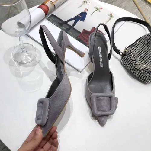 Replica Manolo Blahnik Sandals For Women #1409570 $98.00 USD for Wholesale