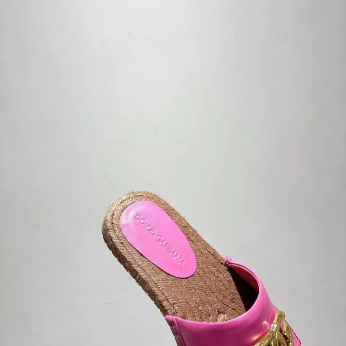 Replica Dolce & Gabbana D&G Slippers For Women #1409663 $88.00 USD for Wholesale