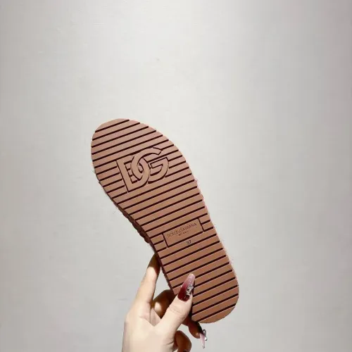 Replica Dolce & Gabbana D&G Slippers For Women #1409669 $88.00 USD for Wholesale