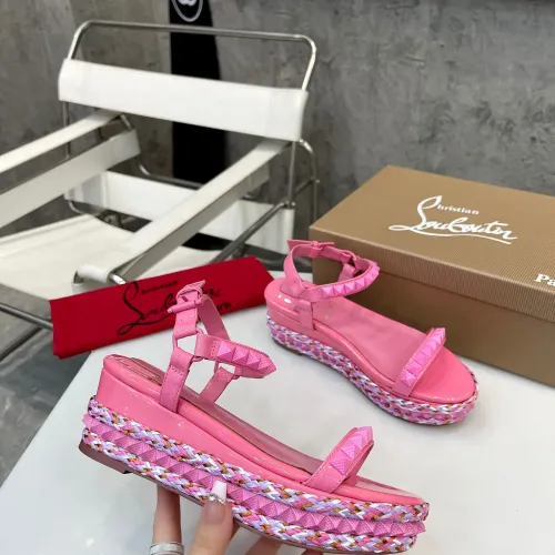 Replica Christian Louboutin CL Sandal For Women #1409741 $98.00 USD for Wholesale