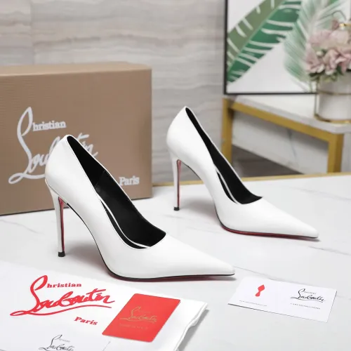 Replica Christian Louboutin High-heeled shoes For Women #1410029 $115.00 USD for Wholesale
