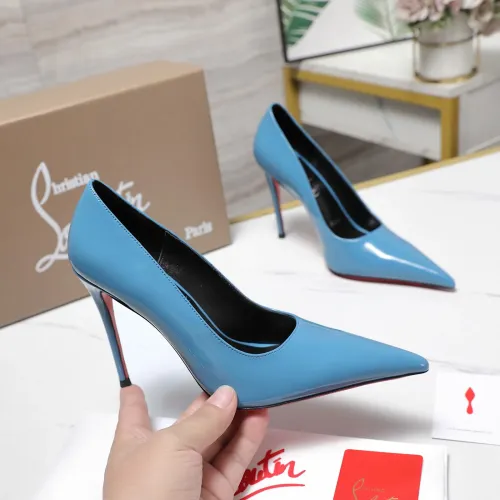 Replica Christian Louboutin High-heeled shoes For Women #1410032 $115.00 USD for Wholesale
