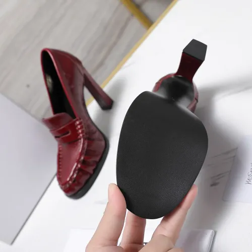 Replica Yves Saint Laurent YSL High-Heeled Shoes For Women #1410055 $128.00 USD for Wholesale