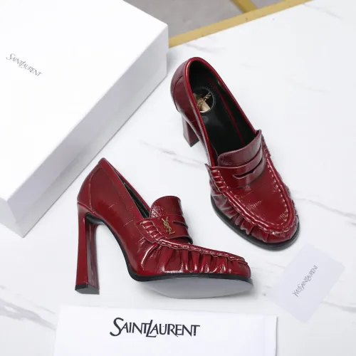 Replica Yves Saint Laurent YSL High-Heeled Shoes For Women #1410055 $128.00 USD for Wholesale