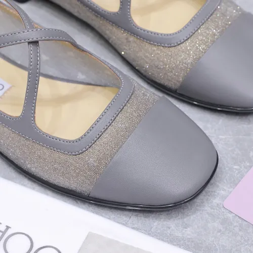 Replica Jimmy Choo Flat Shoes For Women #1410088 $108.00 USD for Wholesale
