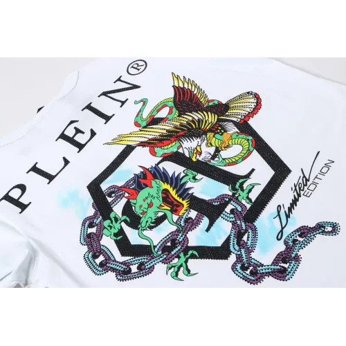 Replica Philipp Plein PP T-Shirts Short Sleeved For Men #1410119 $27.00 USD for Wholesale