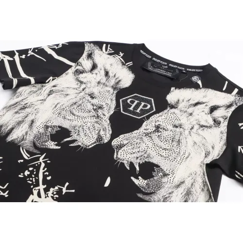 Replica Philipp Plein PP T-Shirts Short Sleeved For Men #1410150 $27.00 USD for Wholesale