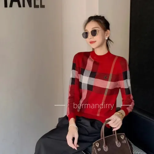 Replica Burberry Fashion Sweaters Long Sleeved For Women #1410236 $88.00 USD for Wholesale