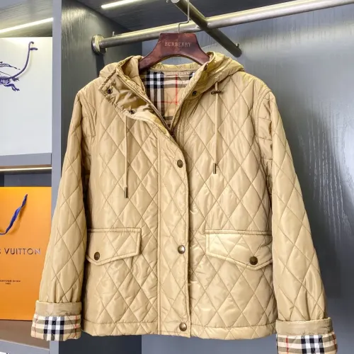 Burberry Down Feather Coat Long Sleeved For Women #1410238, $145.00 USD, [ITEM#1410238], Burberry Down Feather Coat