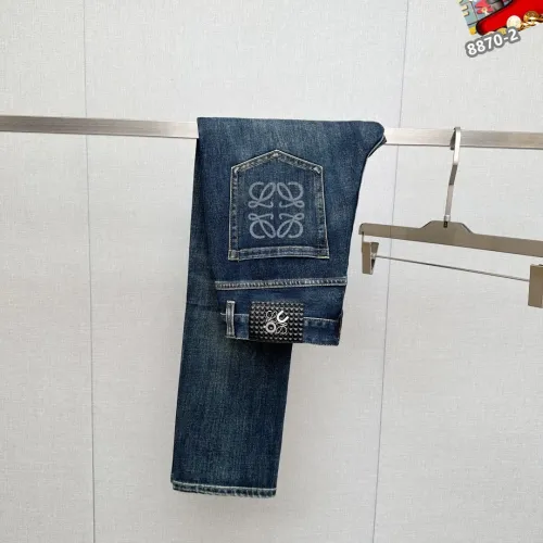 Replica LOEWE Jeans For Men #1410350 $48.00 USD for Wholesale