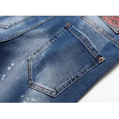 Replica Dsquared Jeans For Men #1410395 $48.00 USD for Wholesale