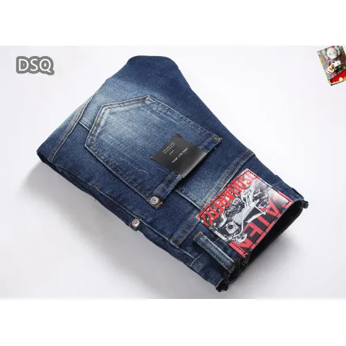 Replica Dsquared Jeans For Men #1410407 $48.00 USD for Wholesale