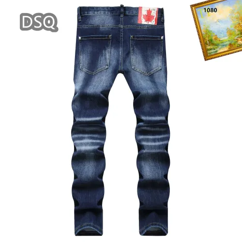 Replica Dsquared Jeans For Men #1410413 $48.00 USD for Wholesale