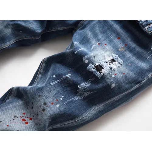 Replica Dsquared Jeans For Men #1410425 $48.00 USD for Wholesale