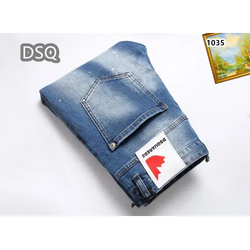 Replica Dsquared Jeans For Men #1410426 $48.00 USD for Wholesale