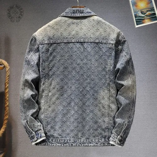 Replica Chrome Hearts Jackets Long Sleeved For Men #1410777 $72.00 USD for Wholesale
