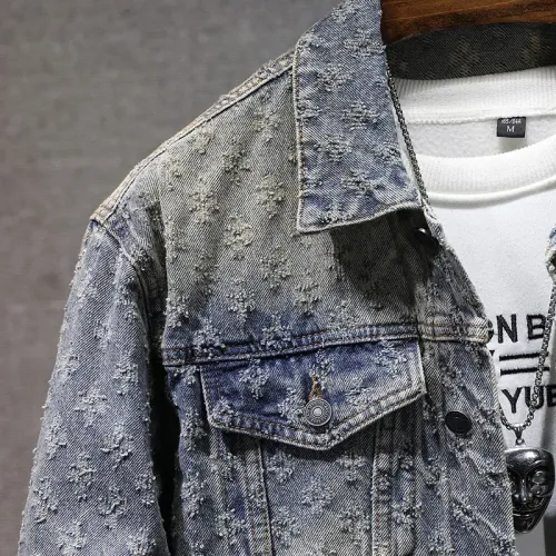 Replica Chrome Hearts Jackets Long Sleeved For Men #1410777 $72.00 USD for Wholesale