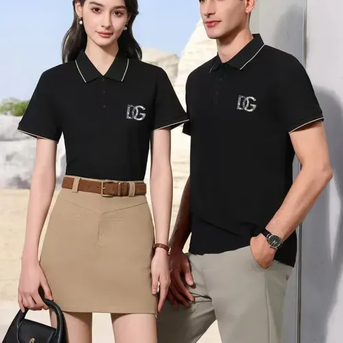 Replica Dolce & Gabbana D&G T-Shirts Short Sleeved For Unisex #1410851 $42.00 USD for Wholesale