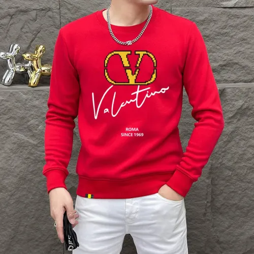 Valentino Hoodies Long Sleeved For Men #1410985, $48.00 USD, [ITEM#1410985], Valentino Hoodies