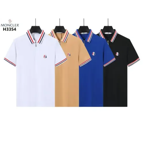 Replica Moncler T-Shirts Short Sleeved For Men #1411058 $38.00 USD for Wholesale