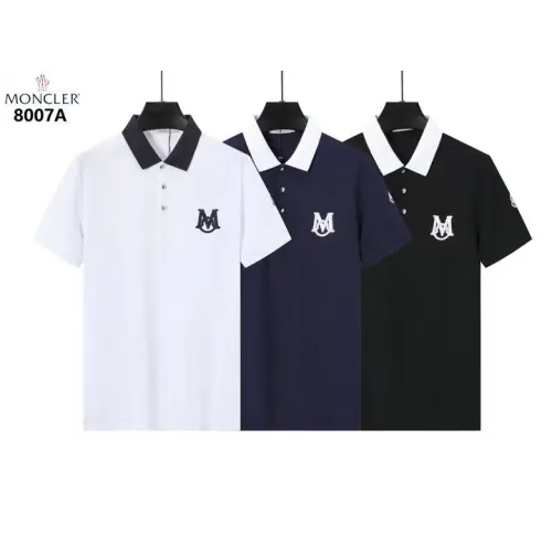 Replica Moncler T-Shirts Short Sleeved For Men #1411097 $38.00 USD for Wholesale