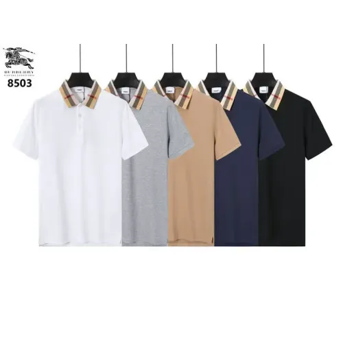 Replica Burberry T-Shirts Short Sleeved For Men #1411134 $38.00 USD for Wholesale