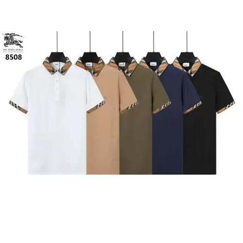 Replica Burberry T-Shirts Short Sleeved For Men #1411148 $38.00 USD for Wholesale