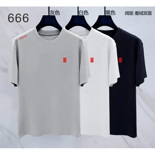Replica Burberry T-Shirts Short Sleeved For Men #1411340 $38.00 USD for Wholesale