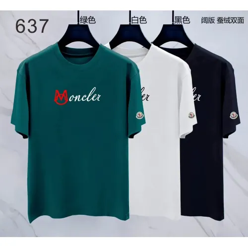 Replica Moncler T-Shirts Short Sleeved For Men #1411399 $38.00 USD for Wholesale