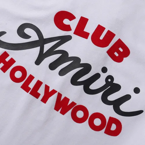Replica Amiri T-Shirts Short Sleeved For Unisex #1411626 $32.00 USD for Wholesale