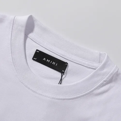 Replica Amiri T-Shirts Short Sleeved For Unisex #1411636 $34.00 USD for Wholesale
