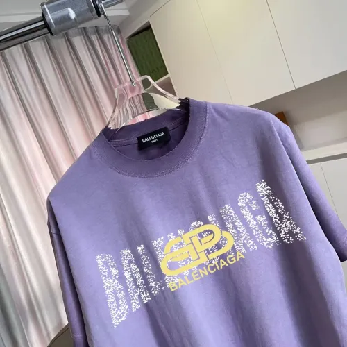 Replica Balenciaga T-Shirts Short Sleeved For Unisex #1411729 $45.00 USD for Wholesale